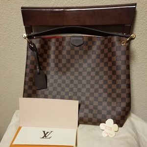 SOLD!!!! Louis Vuitton Gracefull MM Damier Ebene